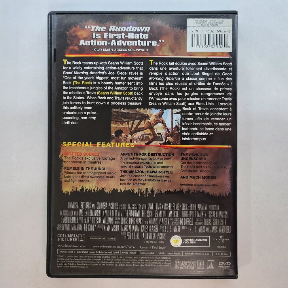 The Rundown DVD Movie - Picture 3 of 5